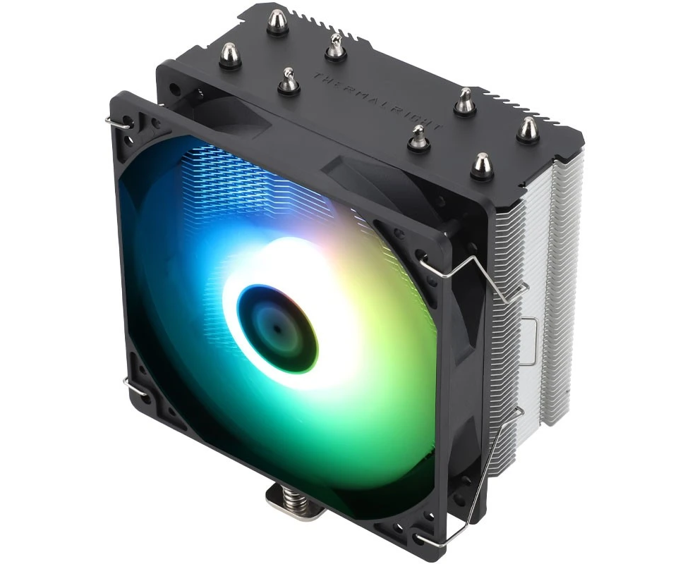 Кулер Thermalright Assassin X 120 Refined SE ARGB (TRAX120 RSEA) LGA115 X/1200/1700/AM4/AM5 (120mm ARGB PWM Fan, 4 тепл. трубки 6мм)