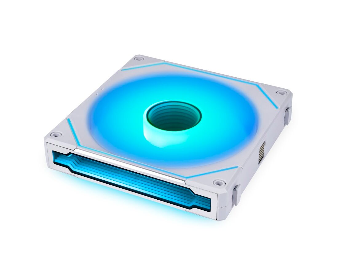 Вентилятор Lian Li Uni Fan SL-INF 140 White /UF-SLIN140-1 W/ G99.14 SLIN1 W.R0/ 140x140x25мм (PWM, ARGB, 200-1600 об/мин, 28d Ba)