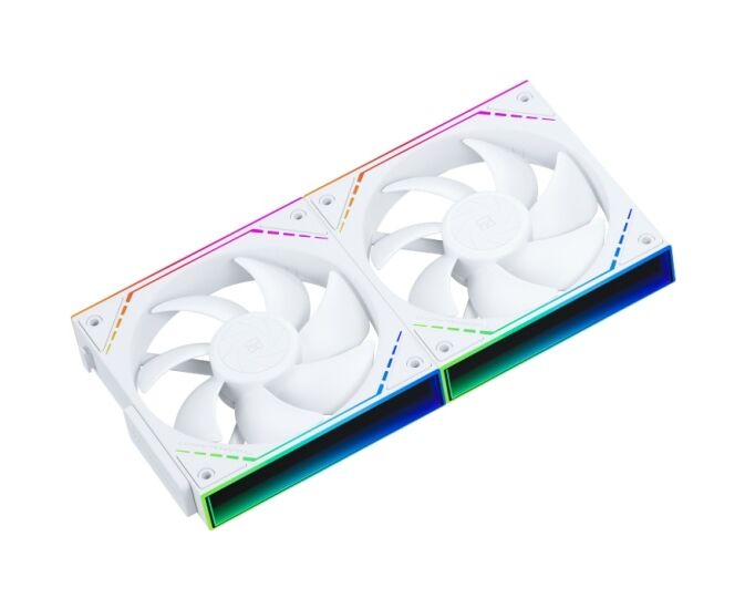 Комплект вентиляторов (2 шт.) Thermalright TL-M12 QW X2 (Pack of 2) (TRTLM12 QWX2.2 P) / ARGB / 120mm PWM