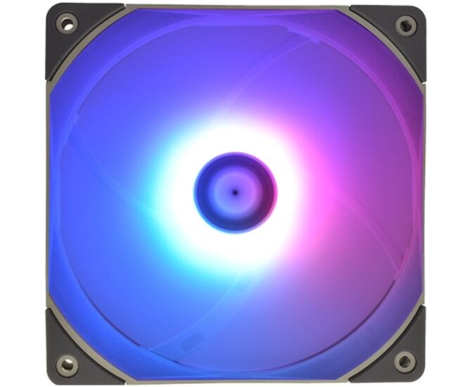 Вентилятор Thermalright TL-C12 R-S Reverse ARGB 120х 120x25 черный 4-pin 25.6д Б Ret