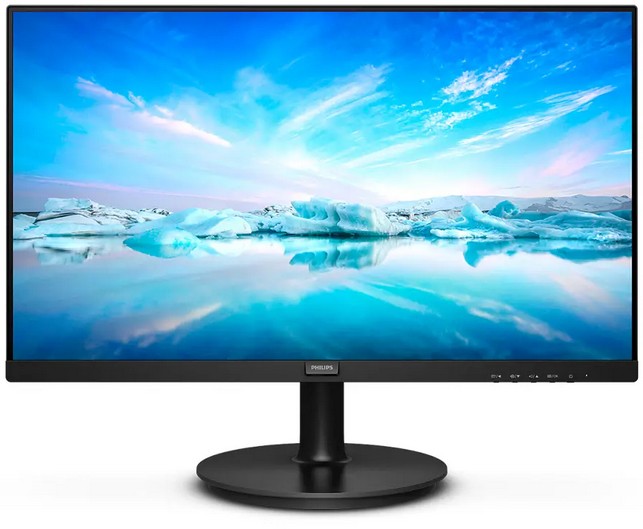 Монитор Philips 222 V8 LA черный
