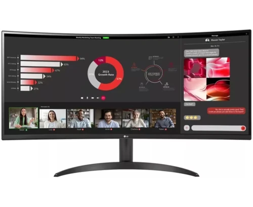 Монитор LG Ultra Wide 34 WR50 QK-B черный