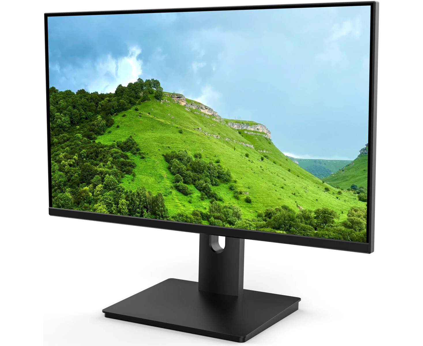 Монитор Valday RN27 BDB 27" IPS 1920х 1080 75 Hz 1000:1 5ms HDMI DP VGA USB Type-C 178/178 250cd VESA 100x100 динамики, поворот влево/вправо