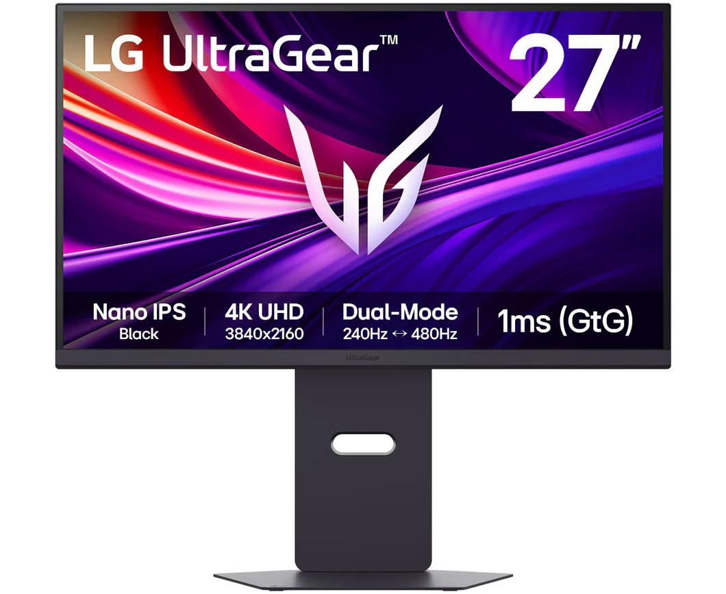 Монитор LG Ultra Gear 27 G850 A-B.ARUZ черный IPS LED 1ms 16:9 HDMI матовая HAS Piv 320cd 178гр/178гр 3840x2160 240 Hz DP UHD USB 6.4кг