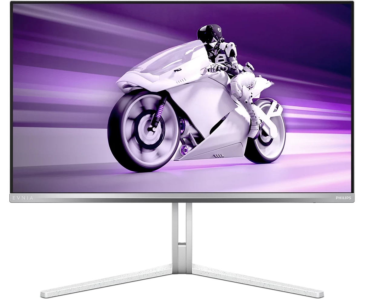 Монитор Philips Evnia Gaming 27 M2 N8500 2560x1440, QD OLED, 360 Гц, 2х HDMI, белый