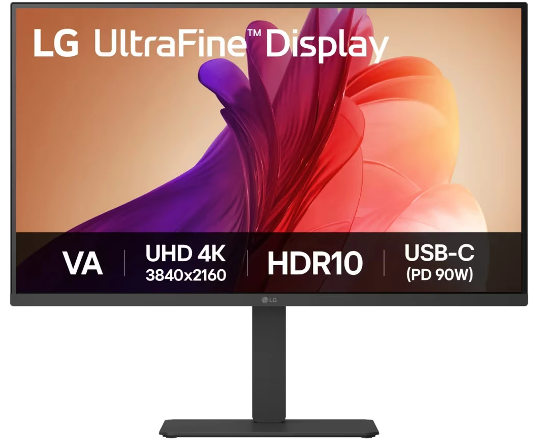 Монитор LG 32 U720 A-B 31.5" VA monitor, 3840x2160, 250cd/m2, 16:9, 5мс (Gt G), HDM Ix2, DP, USB C (90 W), 3.0x2, Speakers, 60 Hz, 178/178, внешний БП