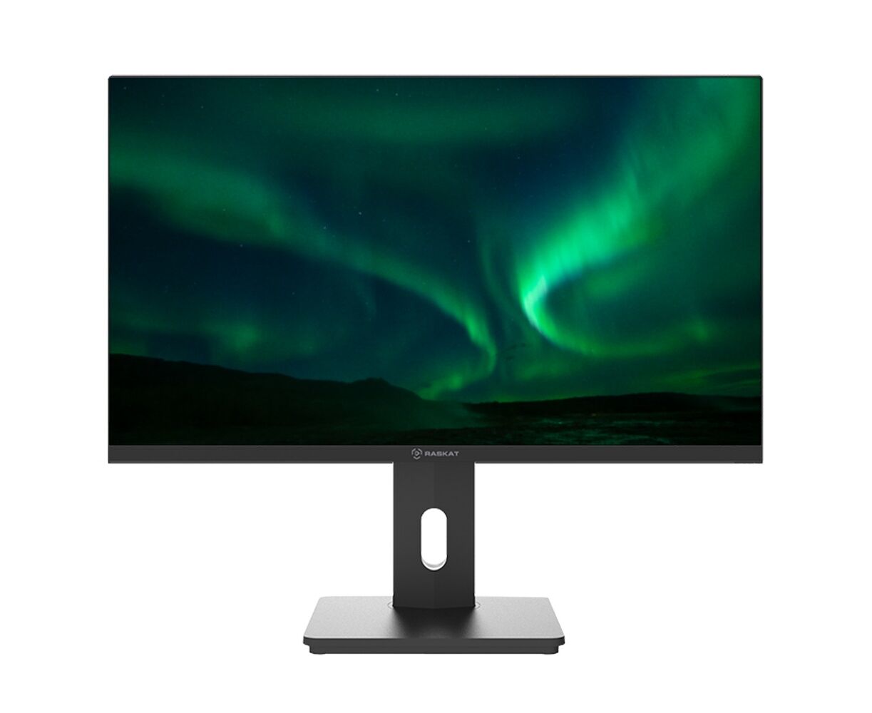 Монитор Raskat I27 F10 DAP (27",IPS, 1920*180, VGA+HDMI+DP, 4ms, 178/178, 1000:1, 100 Hz, Pivot, Black)