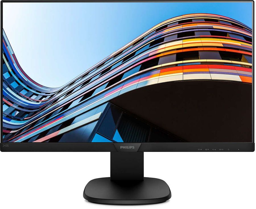 Монитор PHILIPS 243 S1/00 Black с поворотом экрана