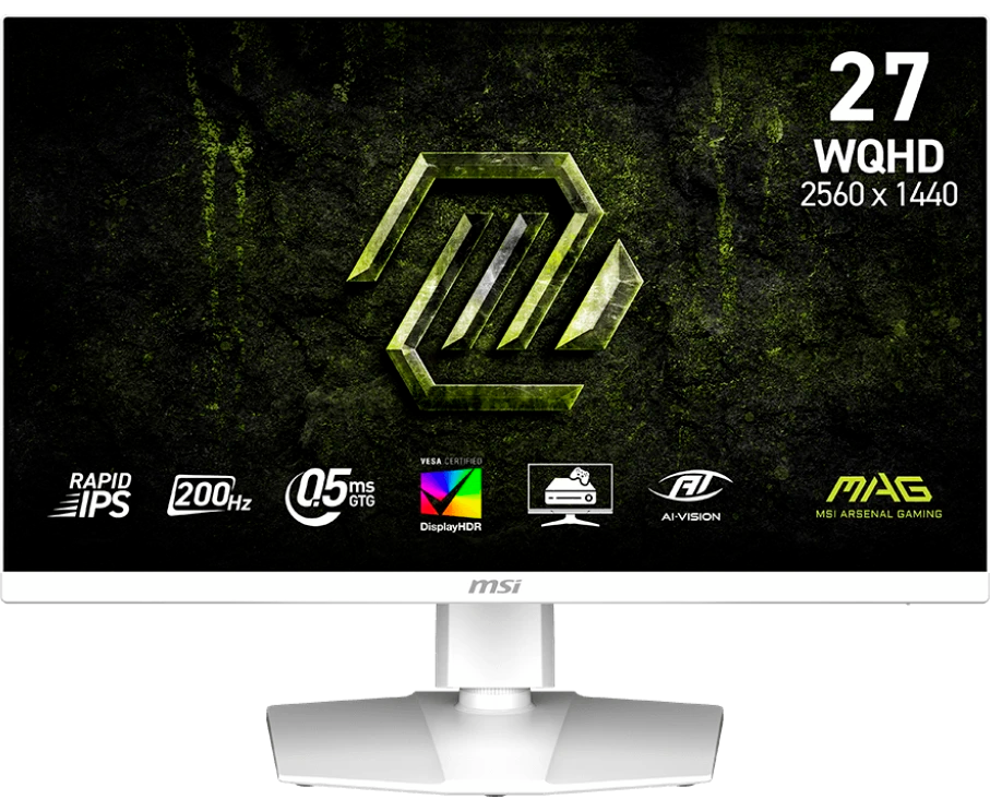 Монитор MSI MAG 274 QRFW E20 (9 S6-3 CF99 T-011) White