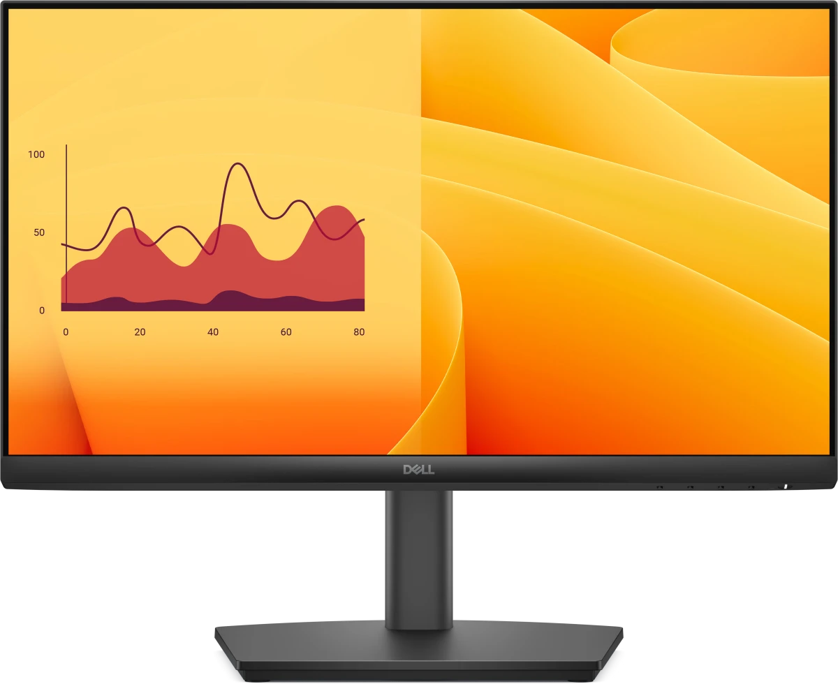 Монитор Dell E2225 HSM черный VA LED 5ms 16:9 HDMI M/M матовая HAS Piv 3000:1 250cd 178гр/178гр 1920x1080 100 Hz VGA DP FHD 4.83кг