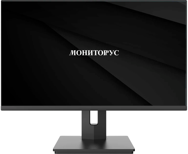 Монитор Мониторус HS 2410 (WD2410-K-VHDPI-AS175 Q) 23.8", 1920x1080, 100 Гц,VA, VGA, HDMI, DP, 3000:1, 178/178, 250cd, Динамики, регулировка наклона
