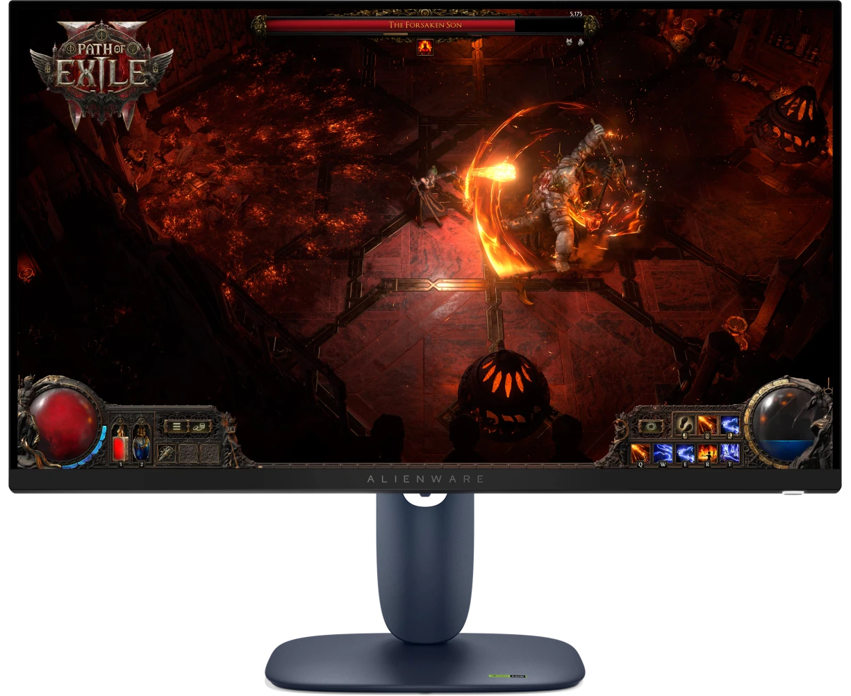 Монитор Dell AW2725 DM, 16:9, IPS, QHD, 1/4ms, 400cd, 180 Hz, HDMI, DP, USB, HAS