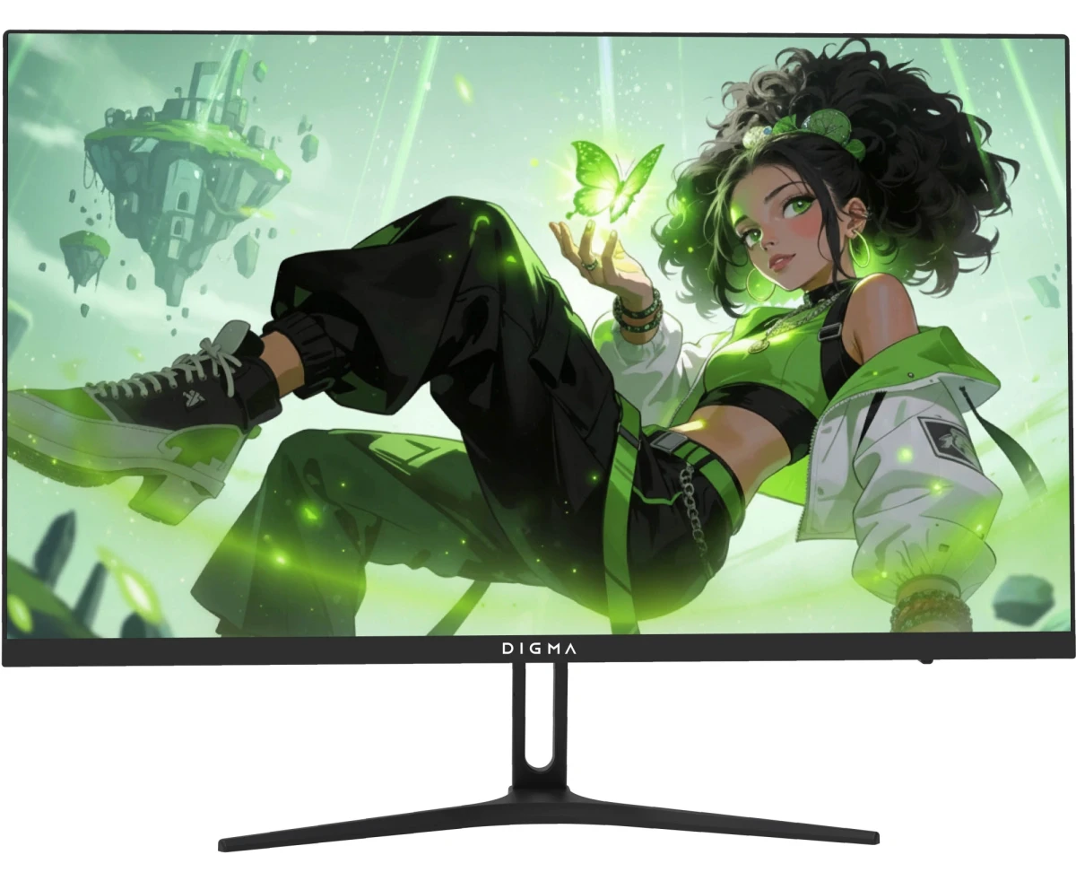 Монитор Digma Overdrive 27 P411 F черный IPS LED 1ms 16:9 HDMI M/M матовая 250cd 178гр/178гр 1920x1080 180 Hz G-Sync Free Sync DP FHD 5.8кг