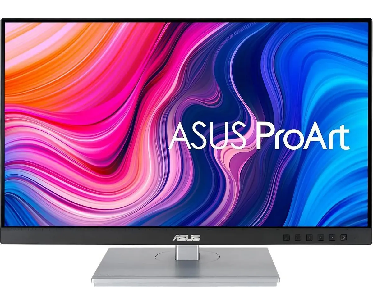 Монитор ASUS PA247 CV (90 LM03 Y1-B02370) LCD 23.8" Pro Art FHD (1920x1080) IPS LED, 5ms, 178°(H)/178°(V), 300 cd/m2, 100 M:1(1000:1), 75 Hz, D Px2, HD