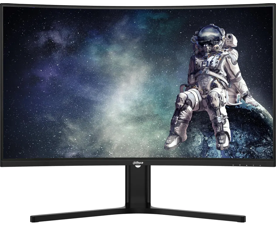 Монитор Dahua DHI-LM32-E330 CA 31.5" 2560x1440, VA, 180 Гц, 2х HDMI, 1х DP, изогнутый, черный