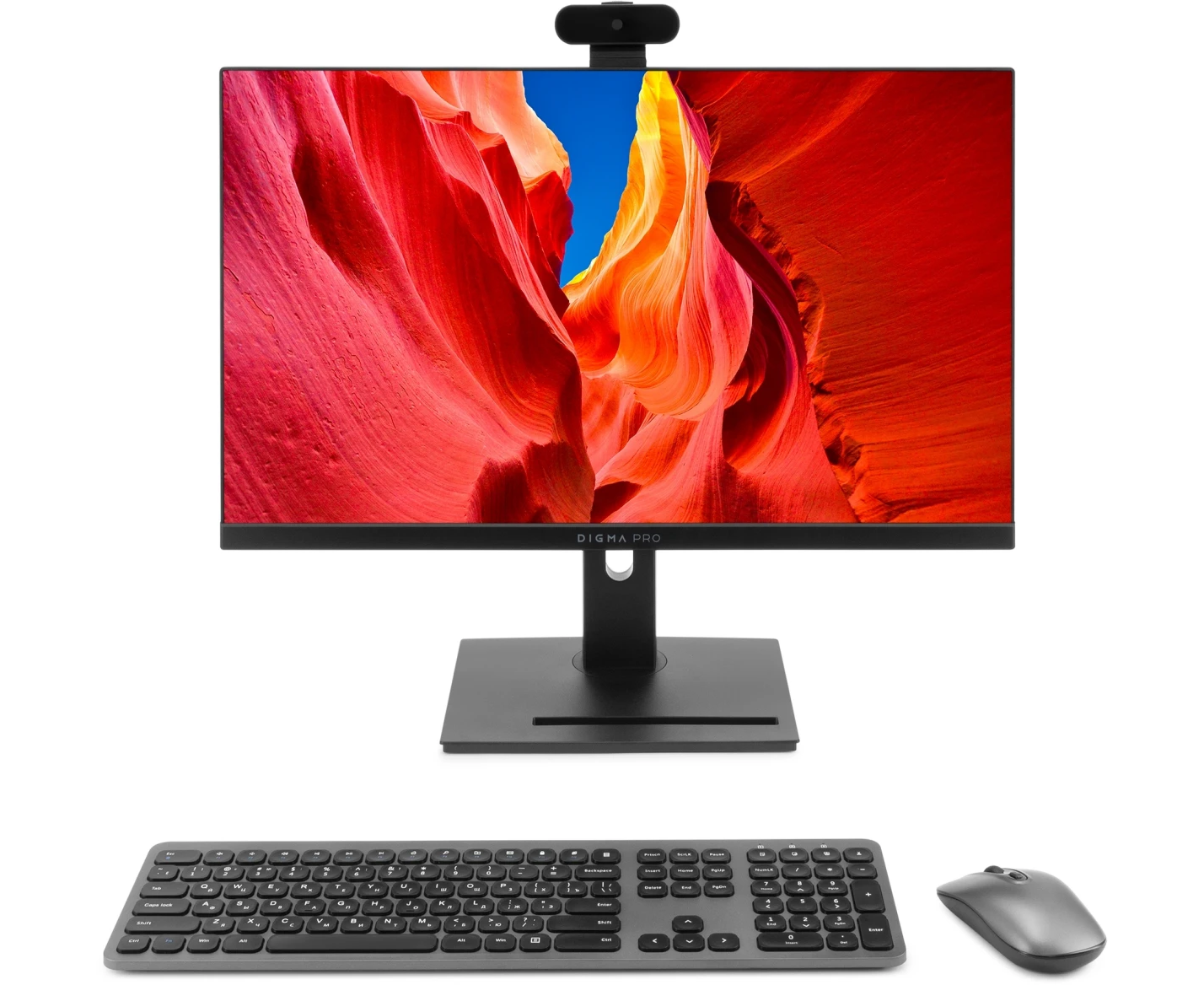 Моноблок DIGMA PRO Vision DM23 R3-8 CXW02 23.8" Full HD, AMD Ryzen 3 5425 U, 8 ГБ DDR4, 256 ГБ SSD, Windows 11 Pro, черный
