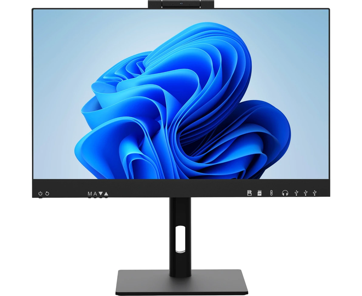 Моноблок Hiper FW18-i5144 R16 N5 B6 FBI6 EPBWMKWP W18 23.8"(1920x1080 (матовый) IPS)/Intel Core i5 14400(2.5 Ghz)/16384 Mb/512 PCISSD Gb/no DVD/BT/Wi Fi