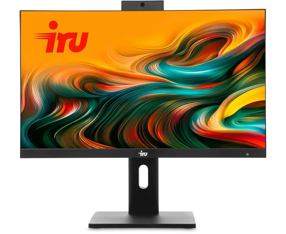 Моноблок IRU Tactio 23 IP6 (2163744-Win11 Pro) 23.8" Full HD i3 12100 (3.3) 8 Gb SSD480 Gb UHDG 730 64 Wi Fi BT 120 W Cam черный 1920x1080 (RUS)