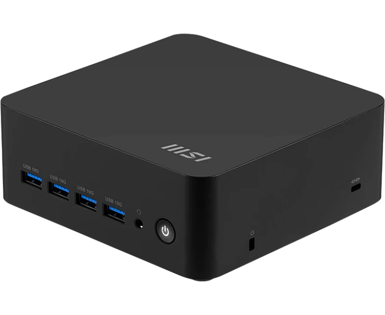 Мини ПК MSI Cubi Z AI 8 M (9 S6-B03231-022) AMD Ryzen 7 8845 HS (3.8 G Hz), 16 Gb DDR5(2*8 GB), 1 TB SSD M.2, AMD Radeon Graphics, Wi Fi, BT, no keyboard&mouse