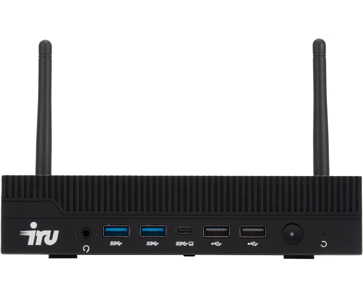 Неттоп i RU Tactio 310 H6 ITF (2173196) Intel Core i7 12700, DDR5 32 ГБ, 1 ТБ SSD, Intel UHD Graphics 770, Windows 11 Pro, черный