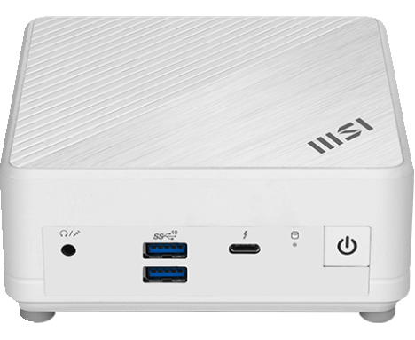 Неттоп MSI Cubi 5 1 M-616 XRU (9 S6-B0 A822-616) Core 7 150 U (1.8) 16 Gb SSD1 Tb Graphics CR без ОС 2x Gbit Eth Wi Fi BT белый