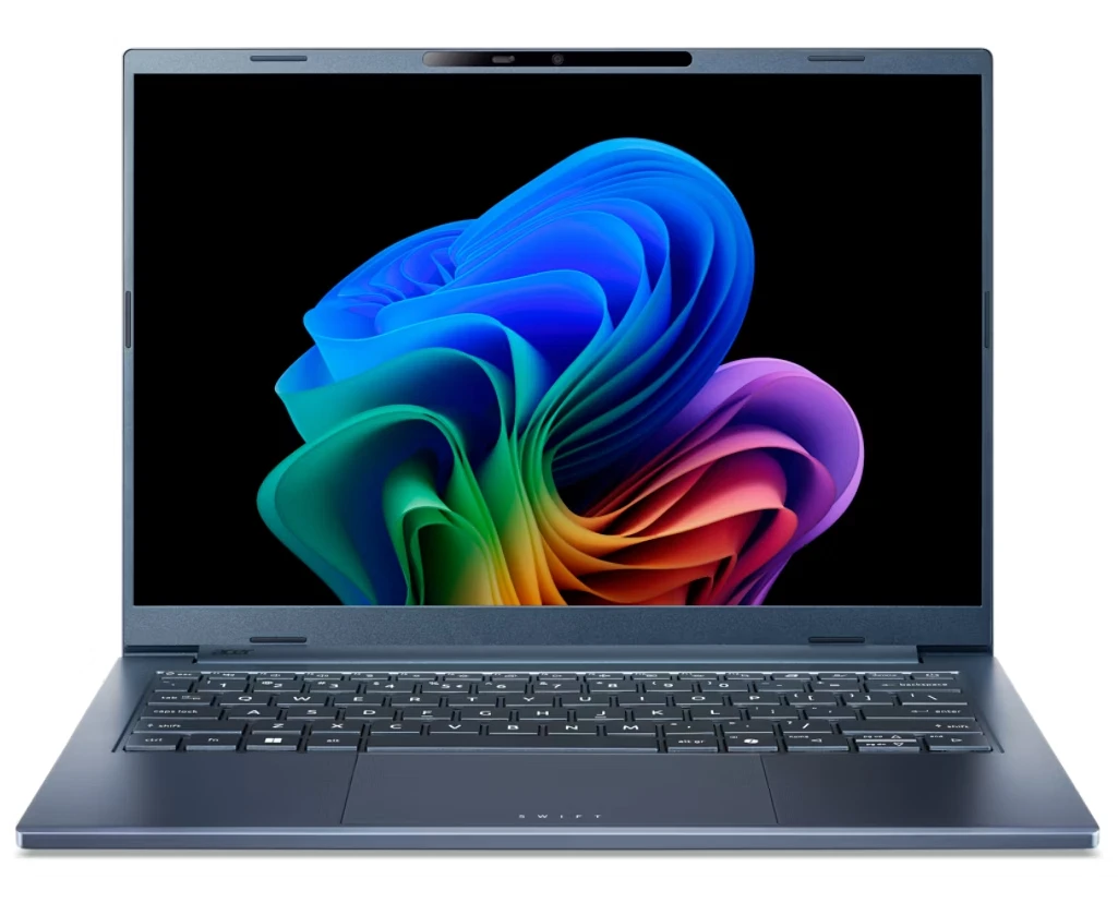 Ноутбук Acer Swift Go 14 AI SFG14-75-77 RL (NX.JNBCD.008) Intel Core Ultra 7 256 V/16 Gb/SSD1 Tb/14"/OLED/WUXGA/1920x1200/60 Hz/No OS/Blue