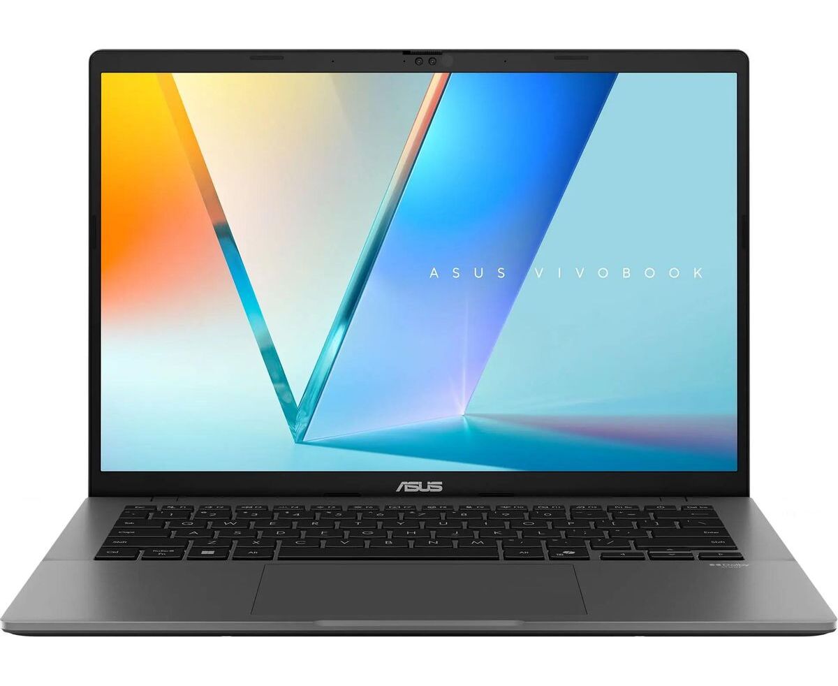 Ноутбук Asus Vivo Book S14 S3407 CA-LY097 (90 NB16 J2-M00760) Core Ultra 5 225 H 16 Gb SSD512 Gb Intel Arc 14" IPS WUXGA (1920x1200) без ОС grey