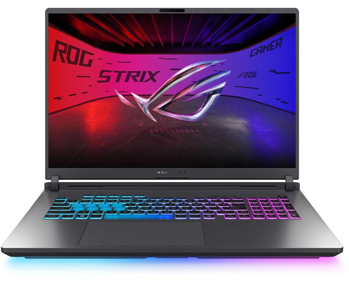 Ноутбук Asus ROG Strix G18 G815 LP-S9097 (90 NR0 LK1-M00580) Core Ultra 7 255 HX 32 Gb SSD2 Tb NVIDIA Ge Force RTX 5070 8 Gb IPS WQXGA (2560x1600) без ОС grey