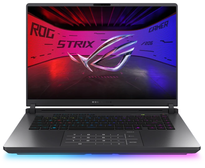 Ноутбук ASUS ROG STRIX G16 G615 JMR-S5202 (90 NR0 LB1-M00950) Intel Core i7 14650 HX 2200 M Hz/16"/2560x1600/16 GB/1024 GB SSD/NVIDIA Ge Force RTX 5060 8 GB/DOS
