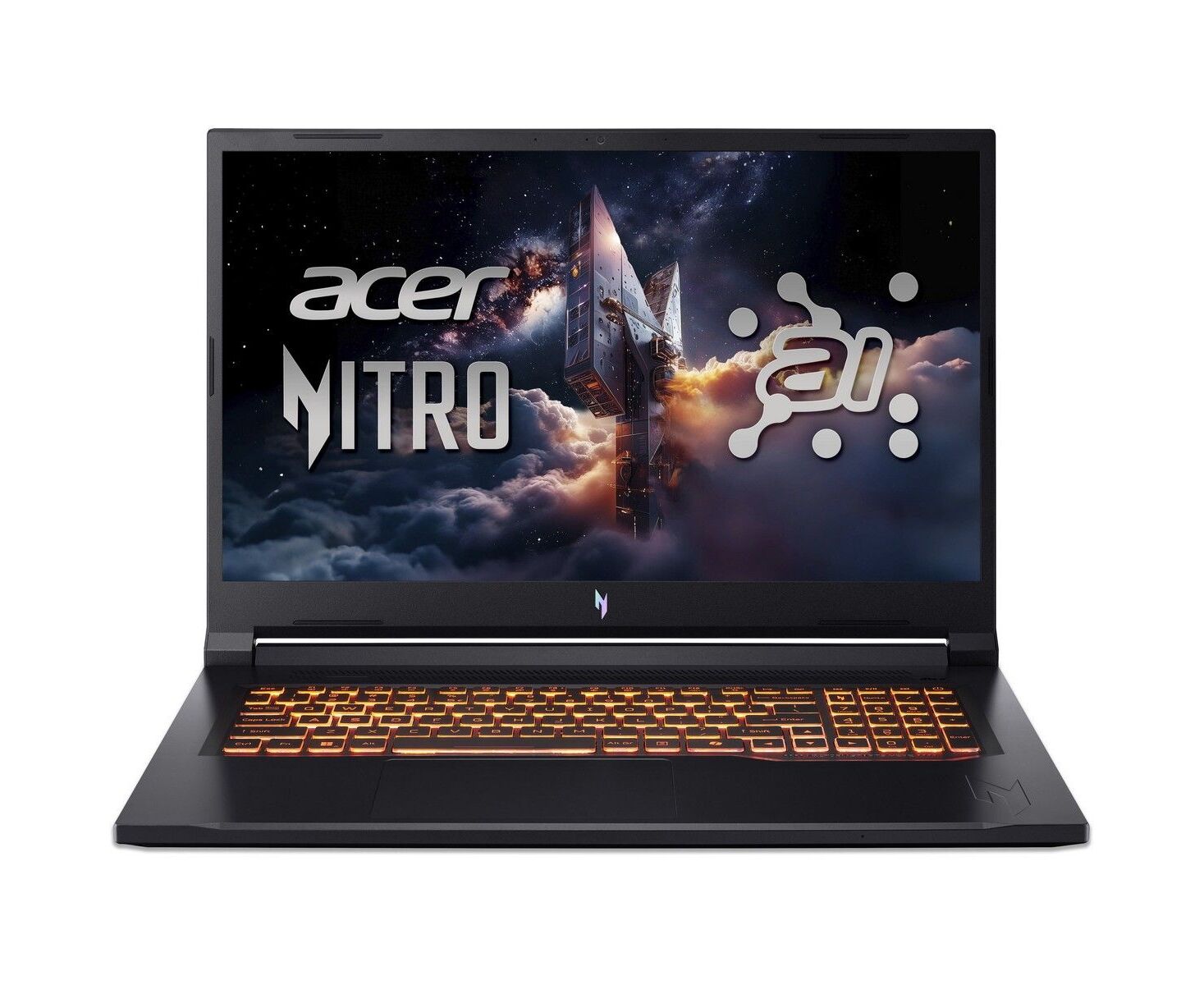 Ноутбук Acer Nitro V 17 AI ANV17-41-R6 A6 (NH.QYVCD.005) AMD Ryzen 7 260/16 Gb/SSD1 Tb/RTX5060 8 Gb/17.3"/IPS/FHD/1920x1080/144 Hz/No OS/Black
