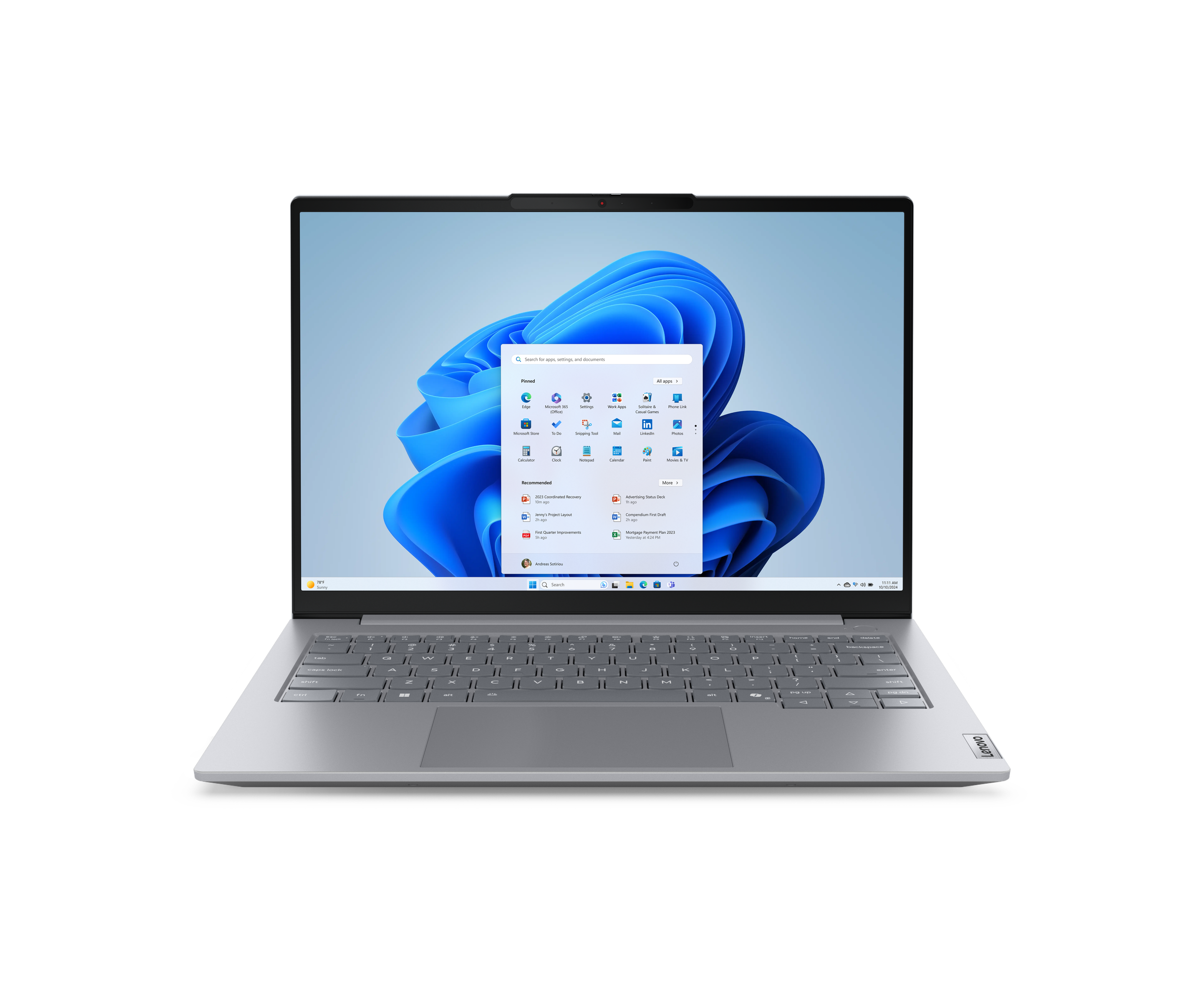 Ноутбук Lenovo Think Book 14 G8 IAL (21 SJ0010 GQ-32 Win11 P) Intel Core Ultra 7 255 H 4400 M Hz/14"/1920x1200/32 GB/512 GB SSD/Intel Arc Graphics/W11 P