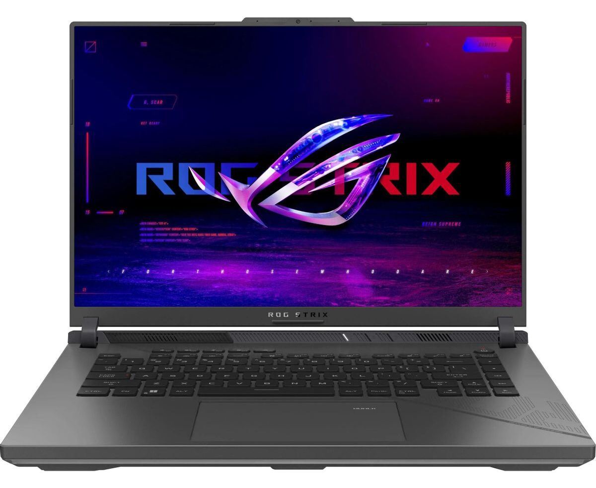 Ноутбук ASUS ROG Strix G16 G614 PR-RV027 (90 NR0 NJ7-M001 J0) Ryzen 9 8940 HX 16 Gb SSD 1 Tb NVIDIA RTX 5070 Ti 12 Gb 16 WUXGA IPS 90 Вт*ч No OS Серый