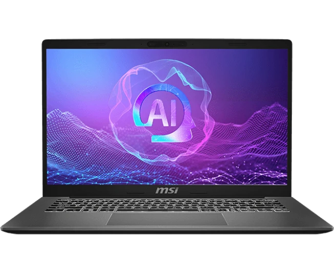 Ноутбук MSI Modern A14 AI+ F3 HMG (9 S7-14 SK21-004)AMD Ryzen AI 5 330 14" FHD (1920*1080) IPS,DDR5 16 GB (8 GB*2),512 GB SSD AMD Radeon Graphics, backlight