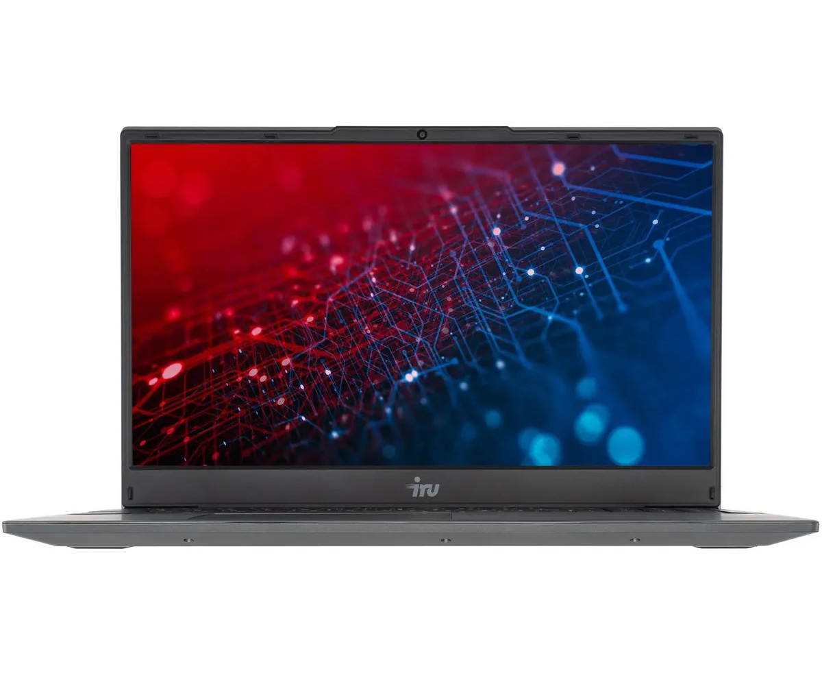Ноутбук IRU Tactio 15 PHR (2150137) Ryzen 7 5825 U 16 Gb SSD512 Gb AMD Radeon Graphics 15.6" IPS FHD (1920x1080) Free DOS black Wi Fi BT Cam 4000m Ah