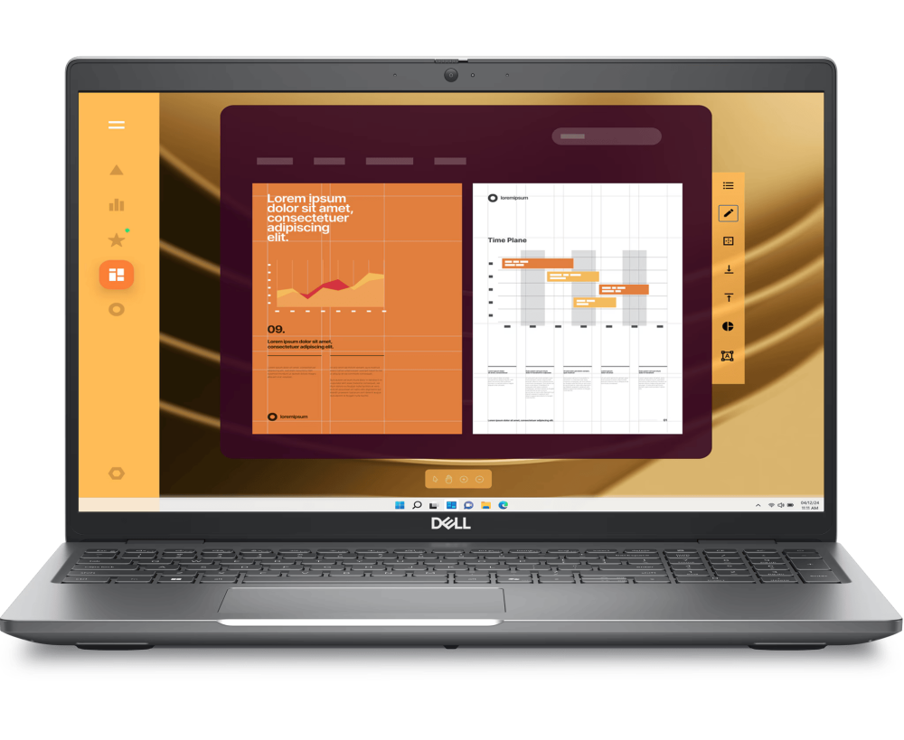 Ноутбук Dell Latitude 5550-7611 Core i7 1355 U 16 Gb SSD512 Gb Intel Iris Xe graphics 15.6" IPS FHD (1920x1080) Windows 11 Pro grey Wi Fi BT Cam