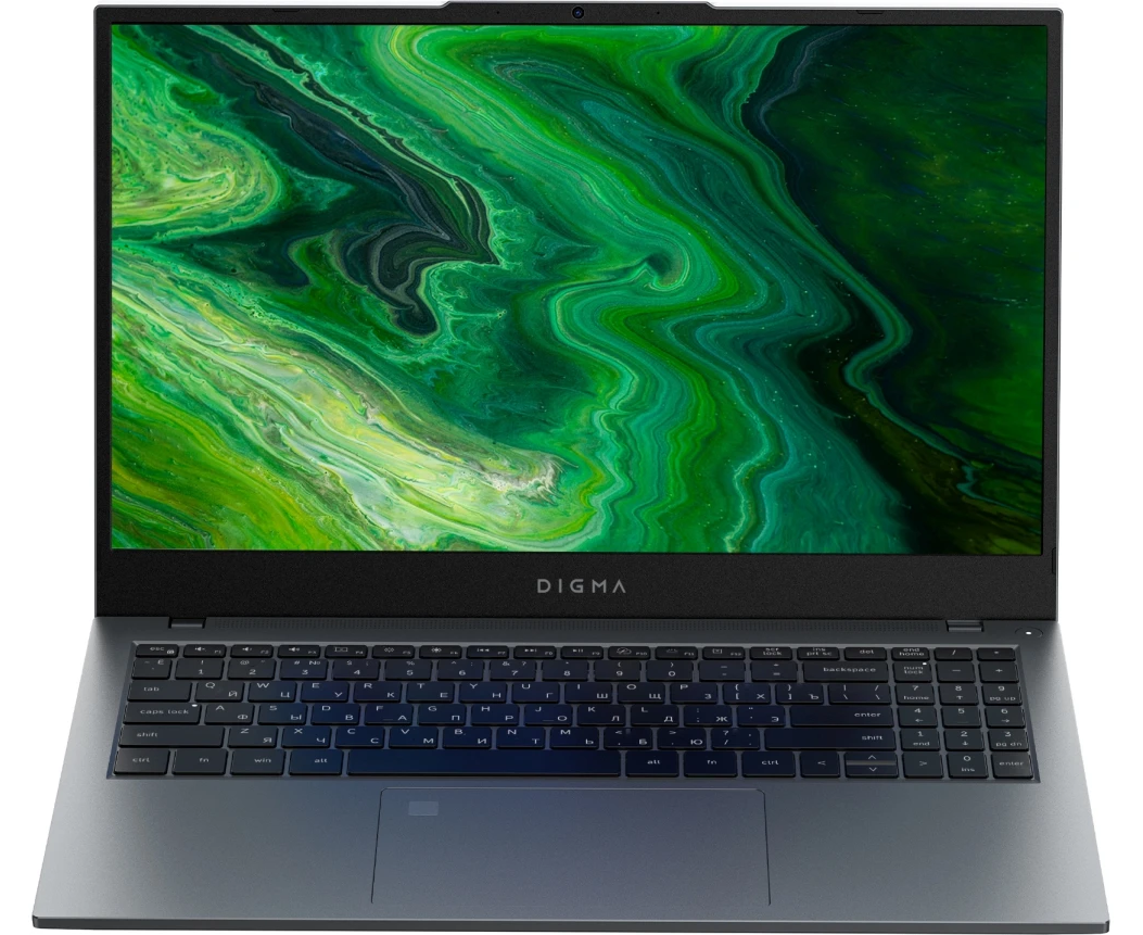 Ноутбук Digma Pro Fortis M (DN15 P3-ACXW01) Core i3 1215 U 16 Gb SSD256 Gb Intel UHD Graphics 15.6" IPS FHD (1920x1080) Windows 11 Pro grey Wi Fi BT Cam