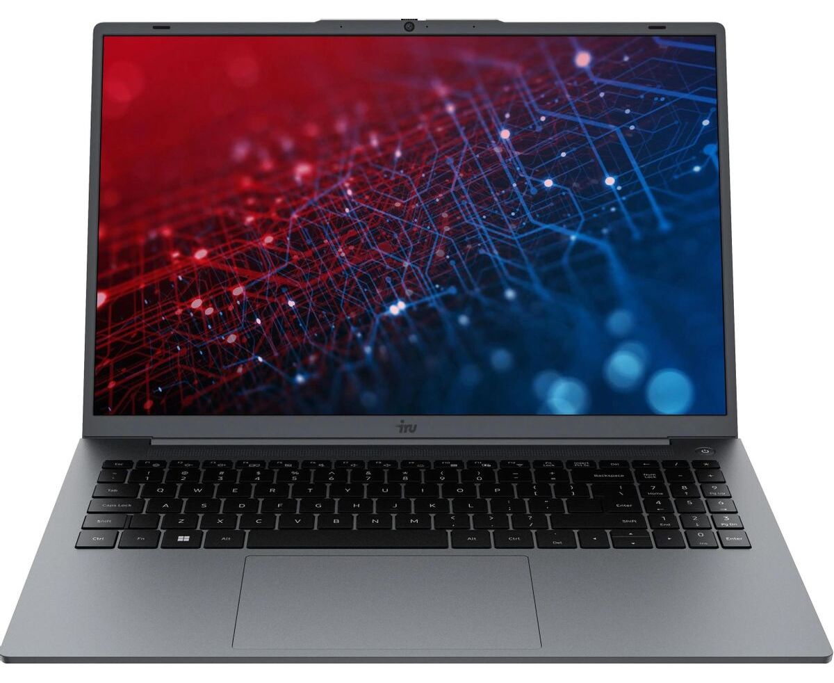 Ноутбук i RU Tactio 16 ALB (2110204) 16", IPS, Intel Core i5 1235 U 1.3 ГГц, 10-ядерный, 16 ГБ 512 ГБ SSD, Intel UHD Graphics, Windows 11 Pro, серый