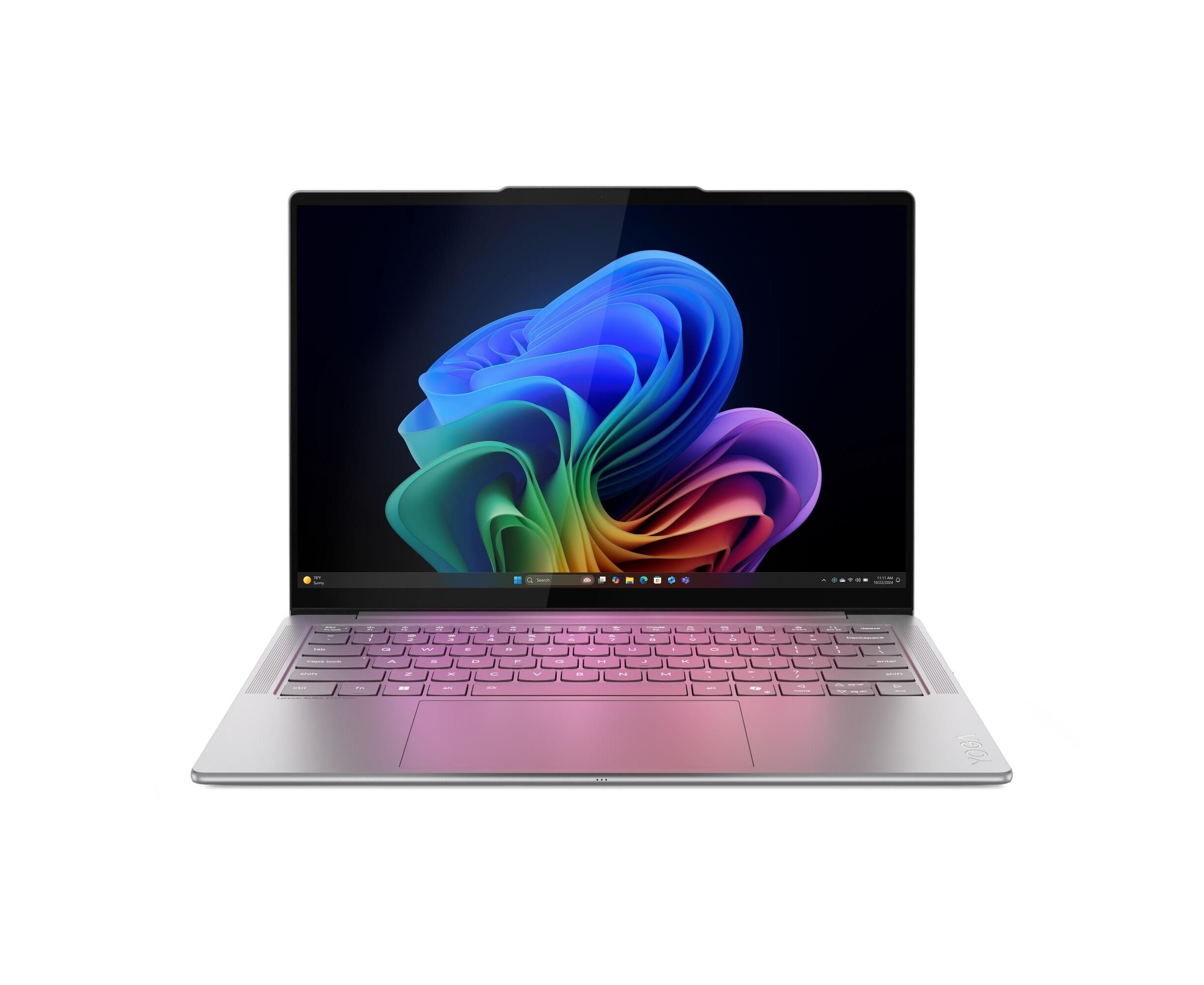 Ноутбук Lenovo Yoga Slim7 14 ILL10 (83 JX000 GRK) 14", OLED, Intel Core Ultra 5 226 V 2.1 ГГц, 8 ядер, 16 ГБ LPDDR5x, 1 ТБ SSD, Intel Arc 130 V, W11 H, серый