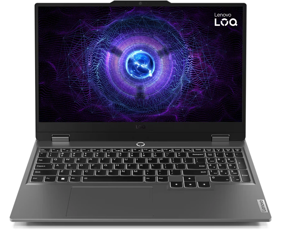 Ноутбук Lenovo LOQ 15 IRX9 i5-13450 HX (83 DV01 CGRK) 16 Gb SSD 512 Gb NVIDIA RTX 4050 6 Gb 15,6 FHD IPS Cam 60 Вт*ч No OS Серый