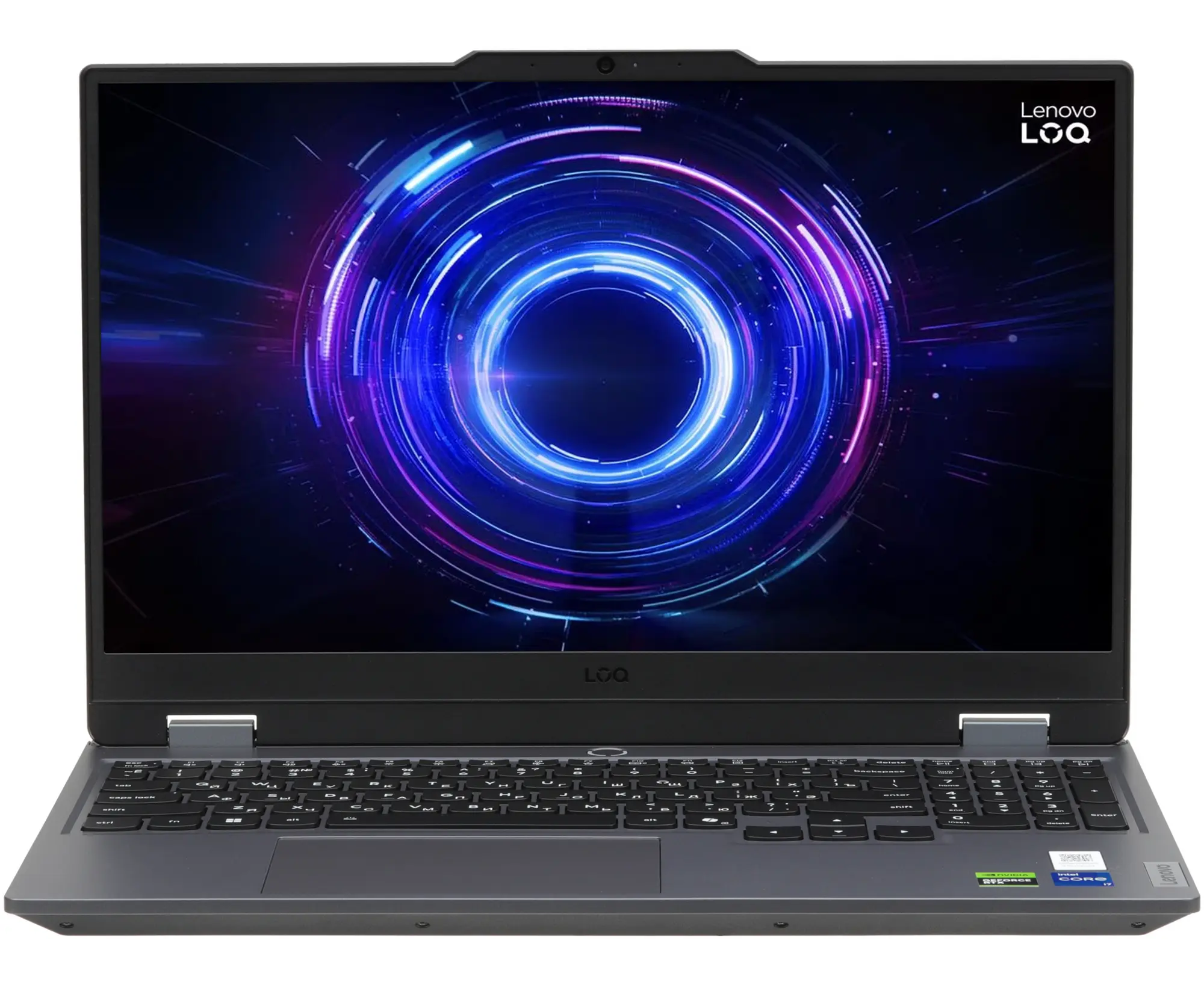 Ноутбук Lenovo LOQ 15 IRX10 (83 JE00 XAFU-Win11) i7-14700 HX 16 Gb SSD 1 Tb NVIDIA RTX 5060 8 Gb 15,6 FHD IPS Cam 60 Вт*ч(ENG SL) KBD RUENG Серый