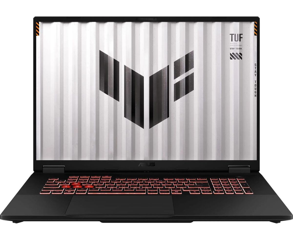 Ноутбук Asus TUF Gaming A18 FA808 UH-S8052 (90 NR0 NM1-M002 K0) Ryzen 7 260 16 Gb SSD512 Gb NVIDIA Ge Force RTX5050 8 Gb 18" IPS FHD+ (1920x1200) без ОС grey