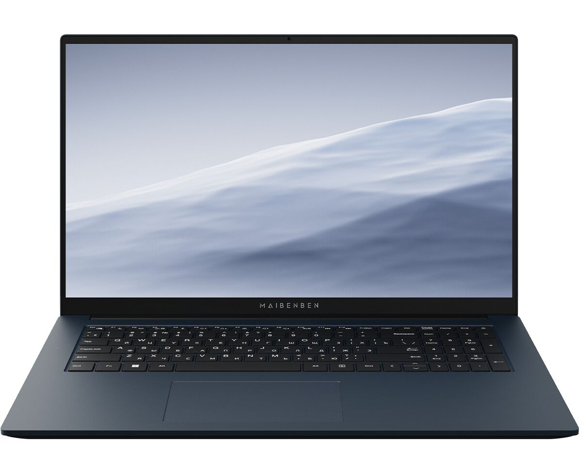 Ноутбук MAIBENBEN Medio M17 A (M17 A-i322 UMF1 SLURE3-Linux) i3-1220 P 16 Gb SSD 512 Gb Intel UHD Graphics 17,3 FHD IPS Cam 45 Вт*ч Синий