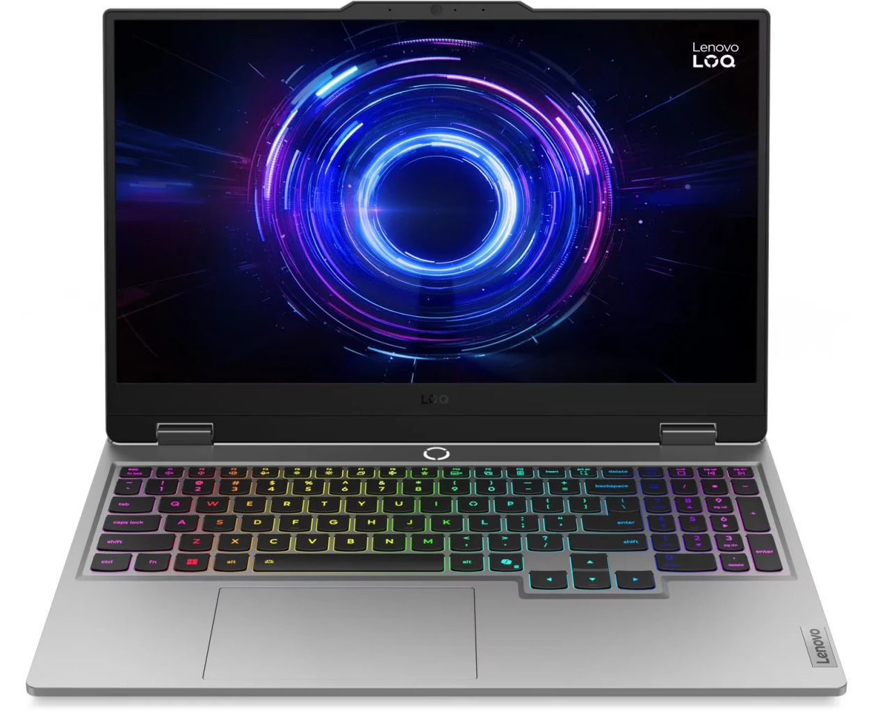 Ноутбук Lenovo LOQ 15 IRX10 (83 JE00 YPPS) 15.6" Full HD 1920x1080/Core i7 13700 HX/16 Gb/512 Gb SSD/n Vidia Ge Force RTX 5050 8 GB/No OS/серый/2.4 кг