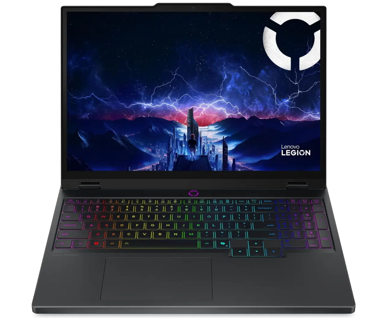 Ноутбук Lenovo Legion 5 15 IRX10 (83 LY00 HTLK-Win11) i9-14900 HX 32 Gb SSD 1 Tb NVIDIA RTX 5070 8 Gb 15,1 WQXGA OLED Cam 80 Вт*ч (ENG SL) KBD RUENG Черный