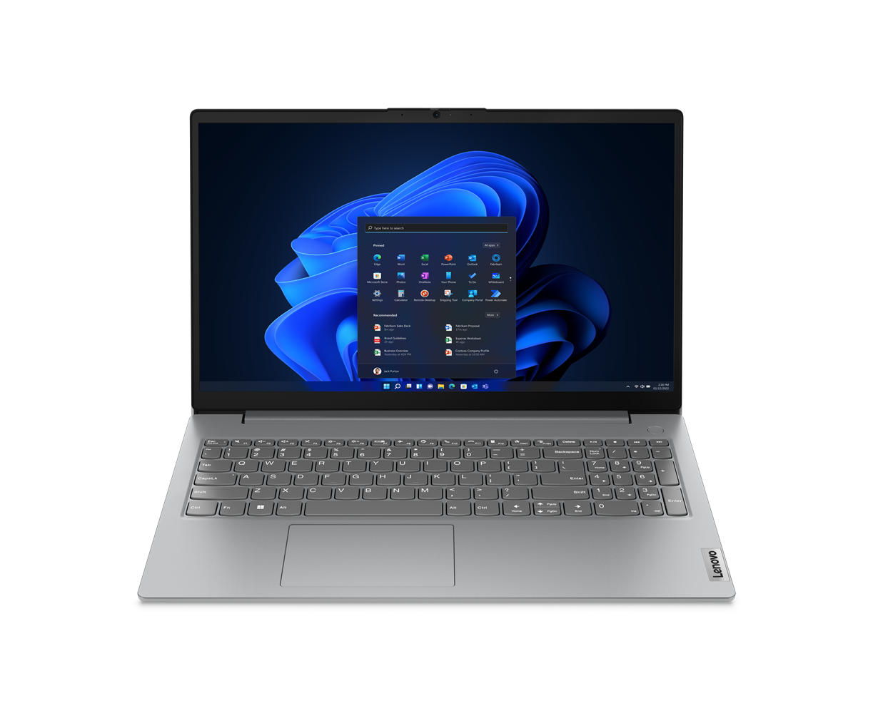 Ноутбук Lenovo V15 G4 AMN (83 CQA01 BIN) Ryzen 5 7520 U 16 Gb SSD512 Gb AMD Radeon 610 M 15.6" TN FHD (1920x1080) без ОС grey Wi Fi BT Cam