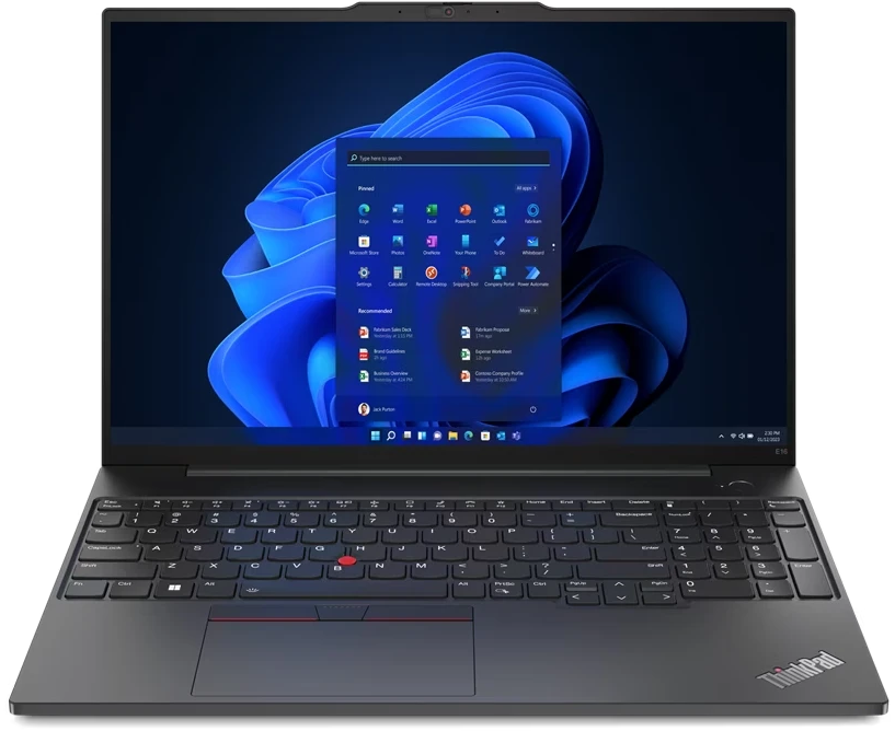 Ноутбук Lenovo Think Book E16 Gen 2 AMD (21 M5 S09 E00_32 Win11 P) Ryzen 7 7735 HS 3200 M Hz/16"/1920x1200/32 GB/512 GB SSD/AMD Radeon 680 M/Wi-Fi/Bluetooth