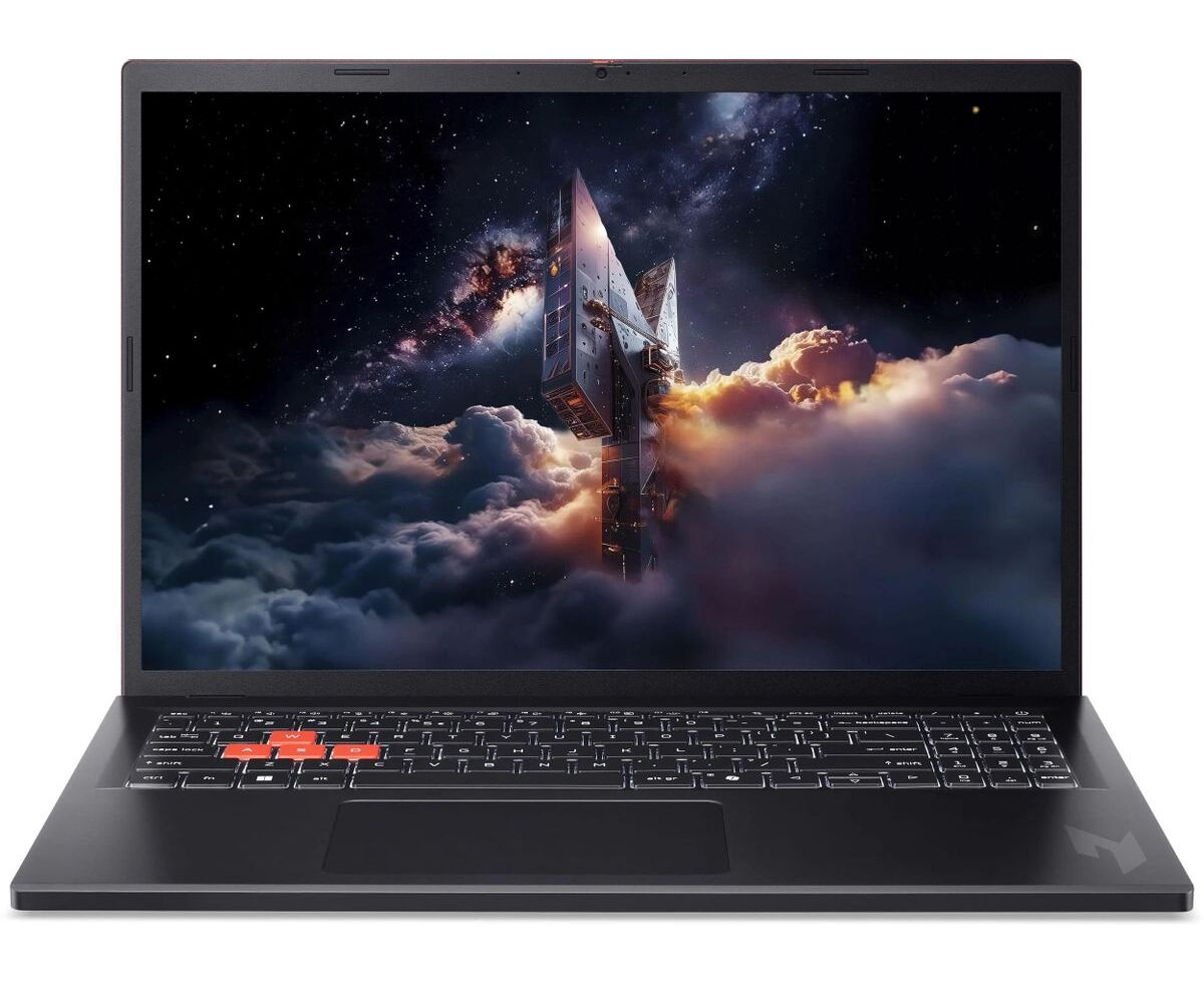 Ноутбук Acer Nitro Lite 16 NL16-71 G-539 D (NH.DAECD.002) Core 5 210 H/16 Gb/SSD512 Gb/RTX4050 6 Gb (45 W)/16"/IPS/WUXGA/1920x1200/180 Hz/No OS/Black/1.95kg