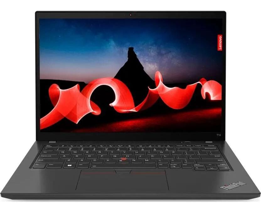 Ноутбук Lenovo Think Pad T14 G4 (21 HESGC100) Core i5 1335 U 16 Gb SSD1 Tb Intel UHD Graphics 14" IPS WUXGA (1920x1200) Windows 11 Pro 64 black Wi Fi BT Cam