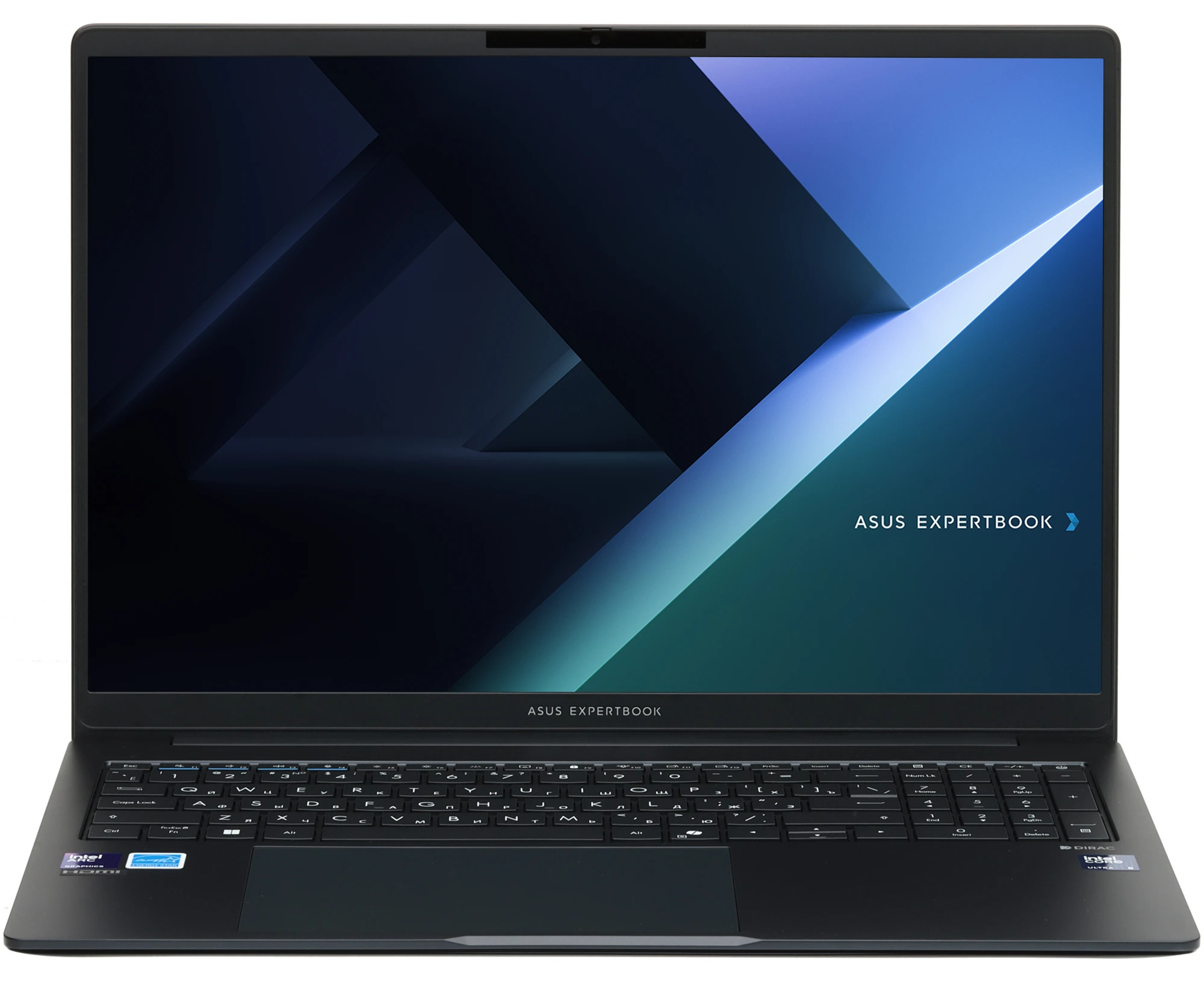 Ноутбук ASUS Expert Book B5 B5605 CCA-PL0123 (90 NX08 F1-M004 D0-DOS) Intel Core Ultra 7 255 H 4400 M Hz/16"/2560x1600/16 GB/1024 GB SSD/Intel Arc/Wi-Fi Grey