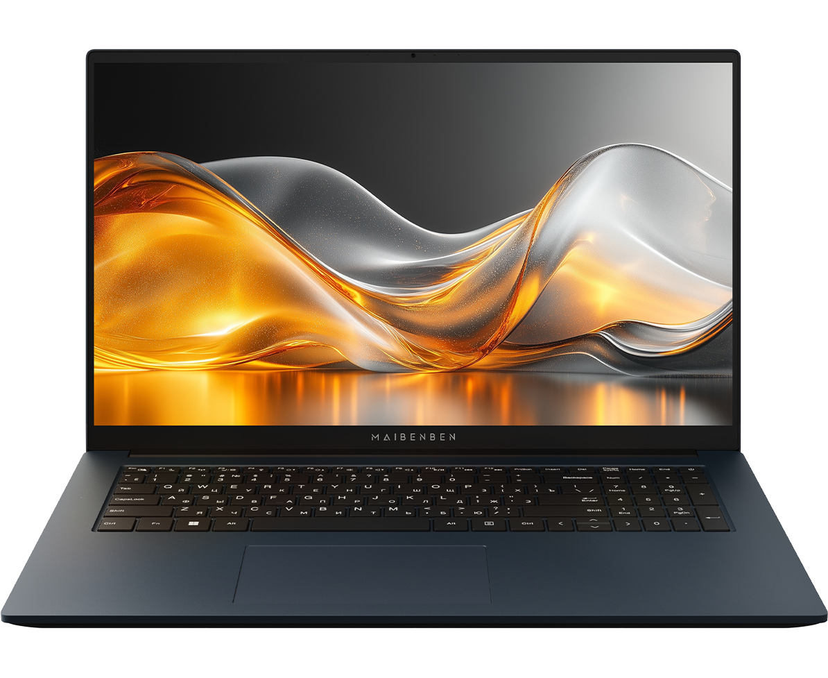 Ноутбук MAIBENBEN Medio M17 A (M17 A-R574 UMF1 SLURE3-Linux) Ryzen 5 7430 U 16 Gb SSD 512 Gb AMD Radeon Graphics 17,3 FHD IPS Cam 45 Вт*ч Синий